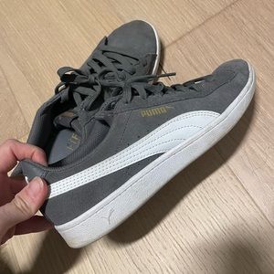 Puma size 8 grey sneakers